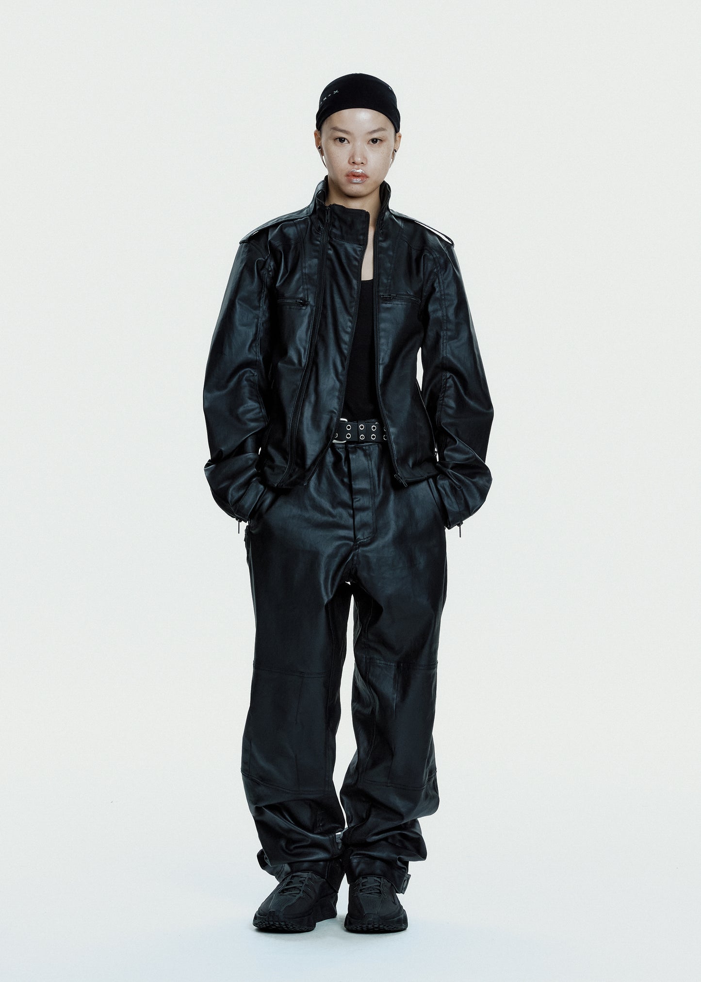 Coated Cotton Rider Jacket