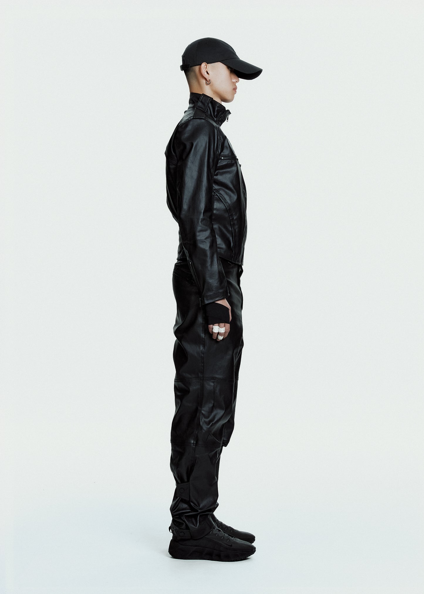 Coated Cotton Rider Jacket