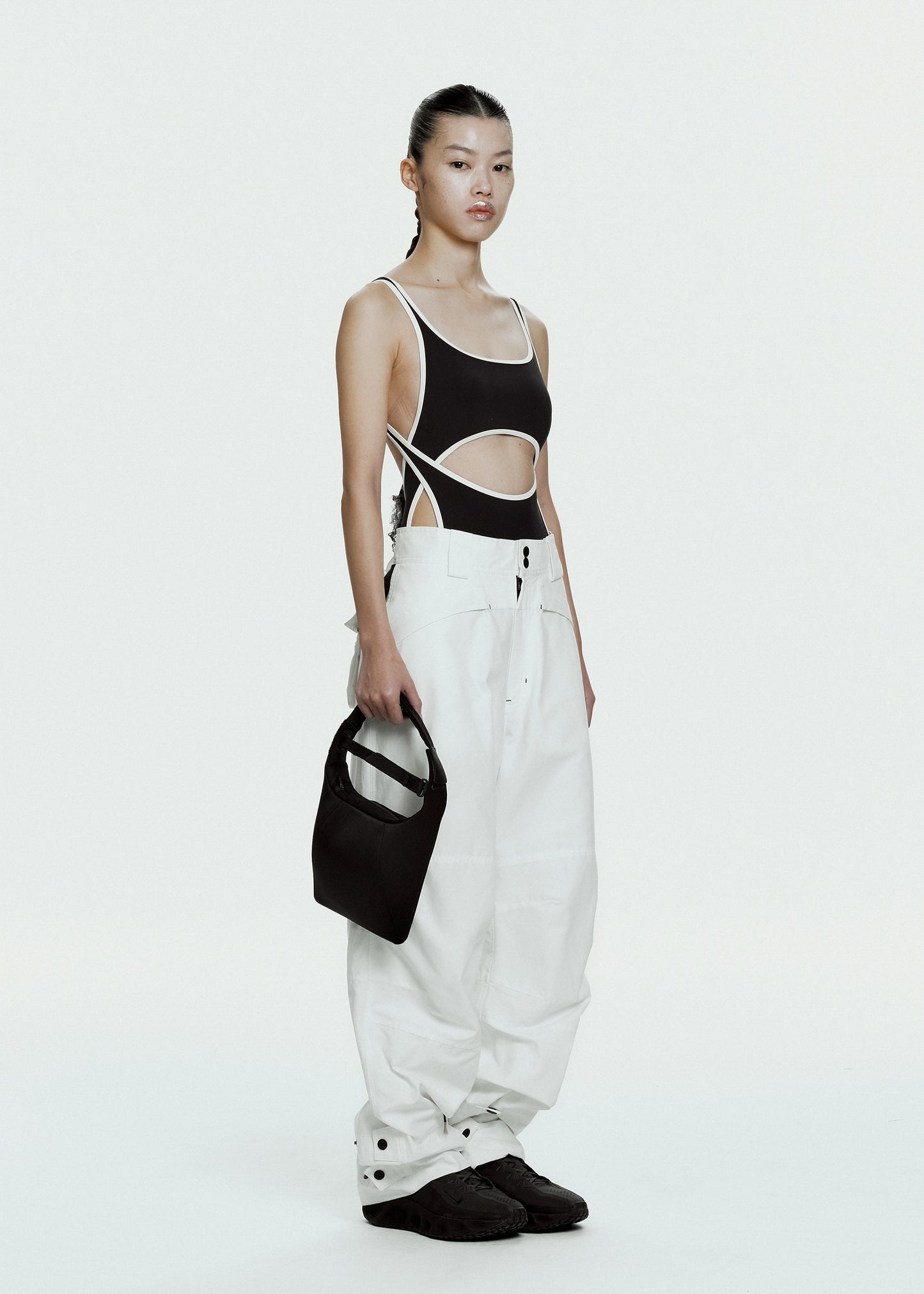 Biker Pants w/ Detachable Bag