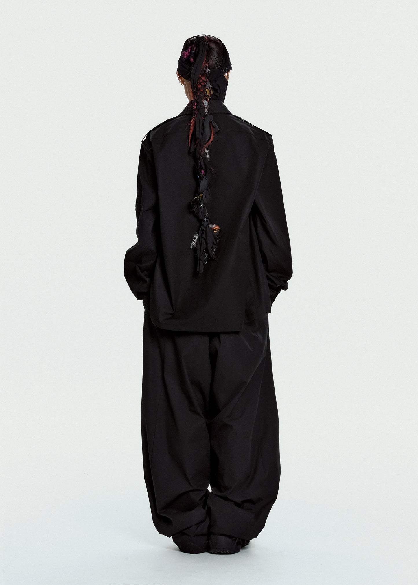 Wool Wide Pants