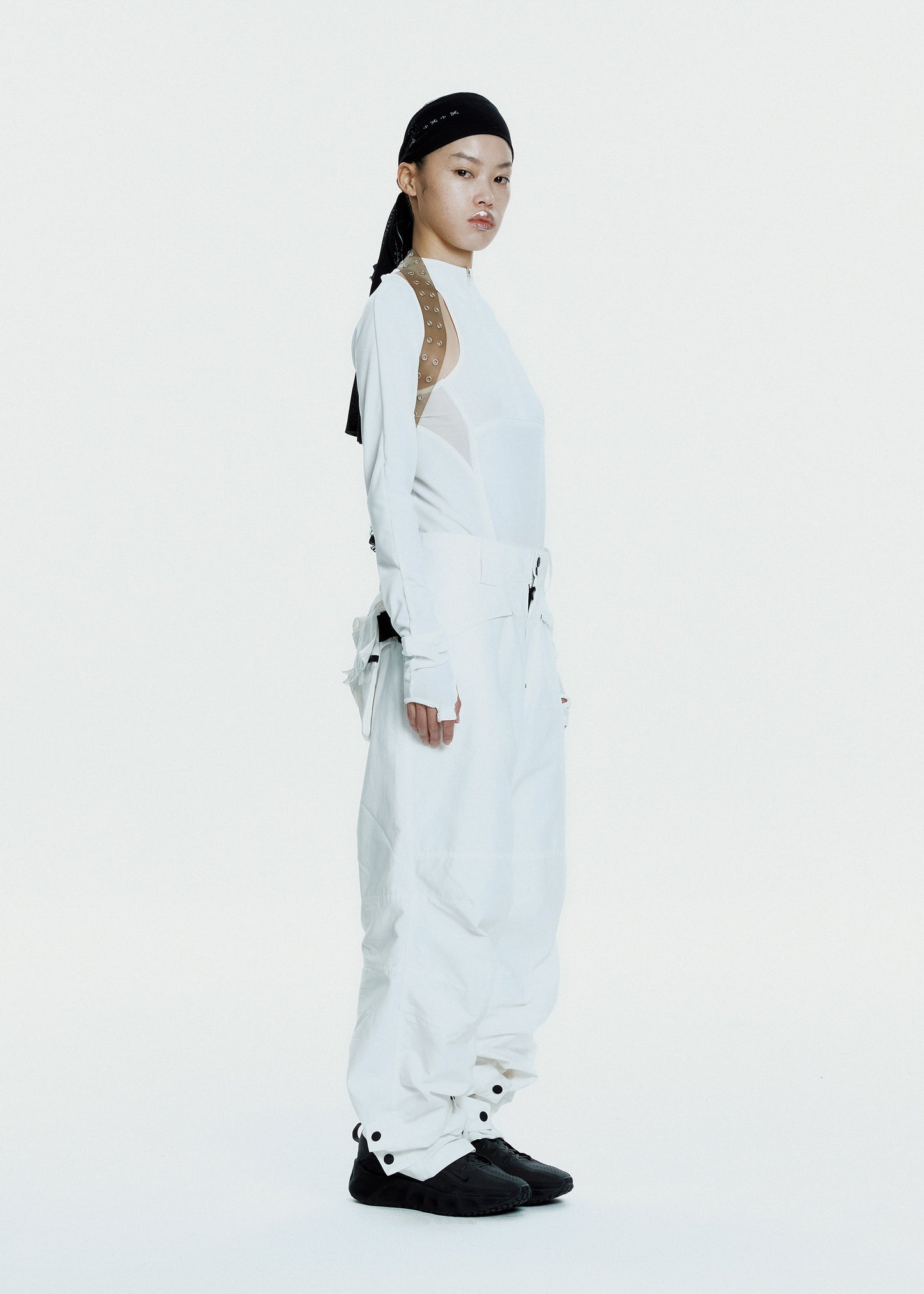 Half-Zip Racer Top w/ Harness