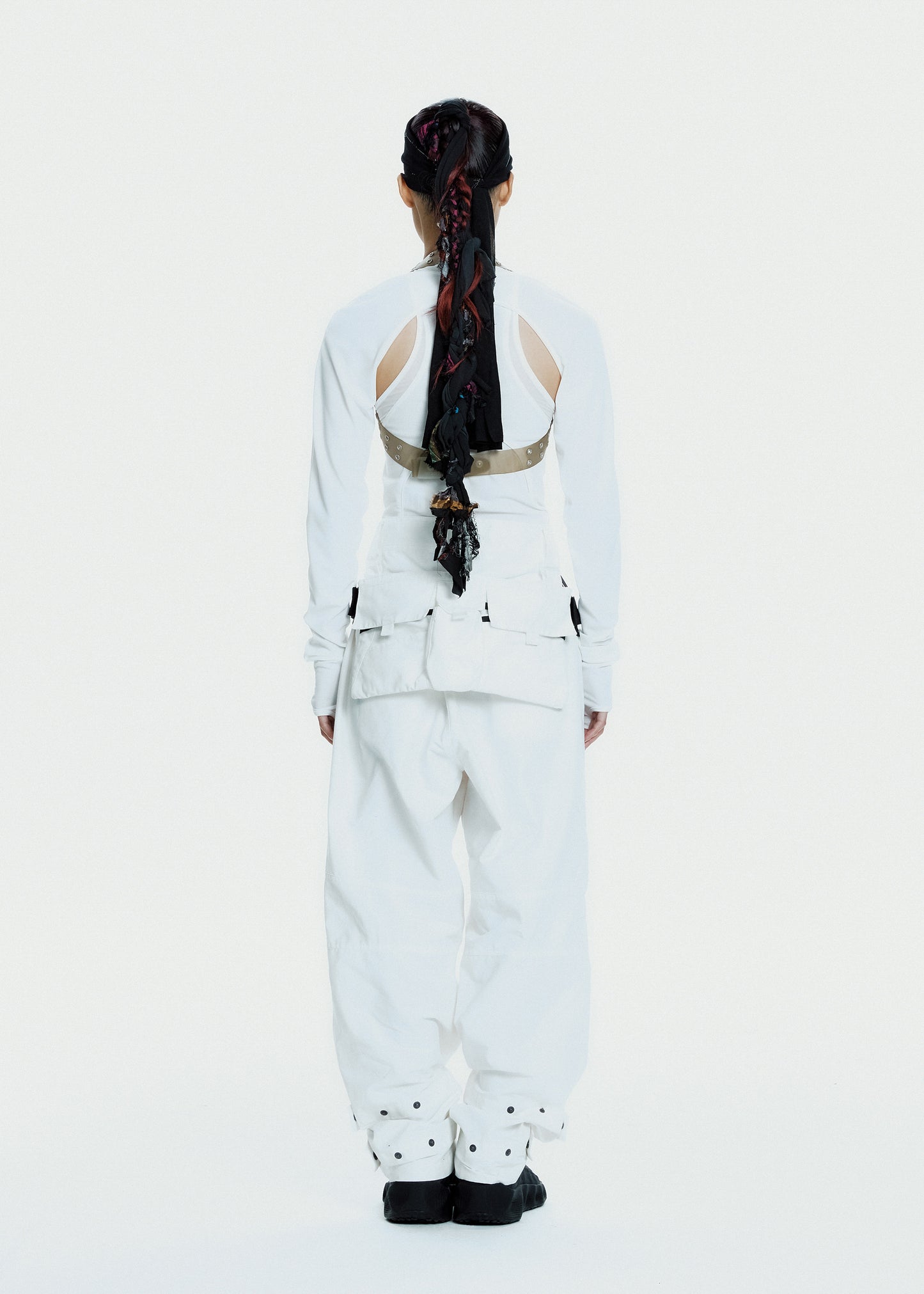 Half-Zip Racer Top w/ Harness