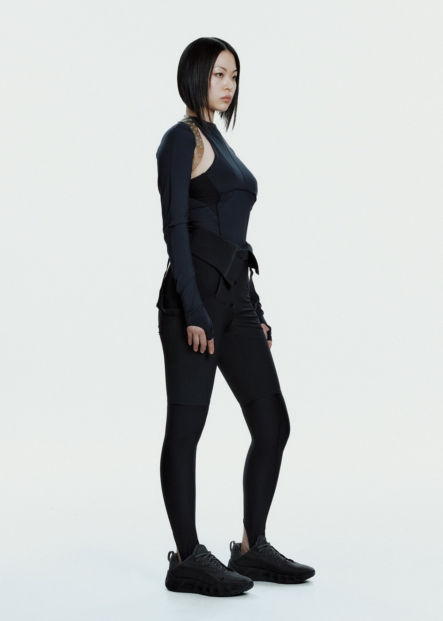 Half-zip Racer Top w/ Harness