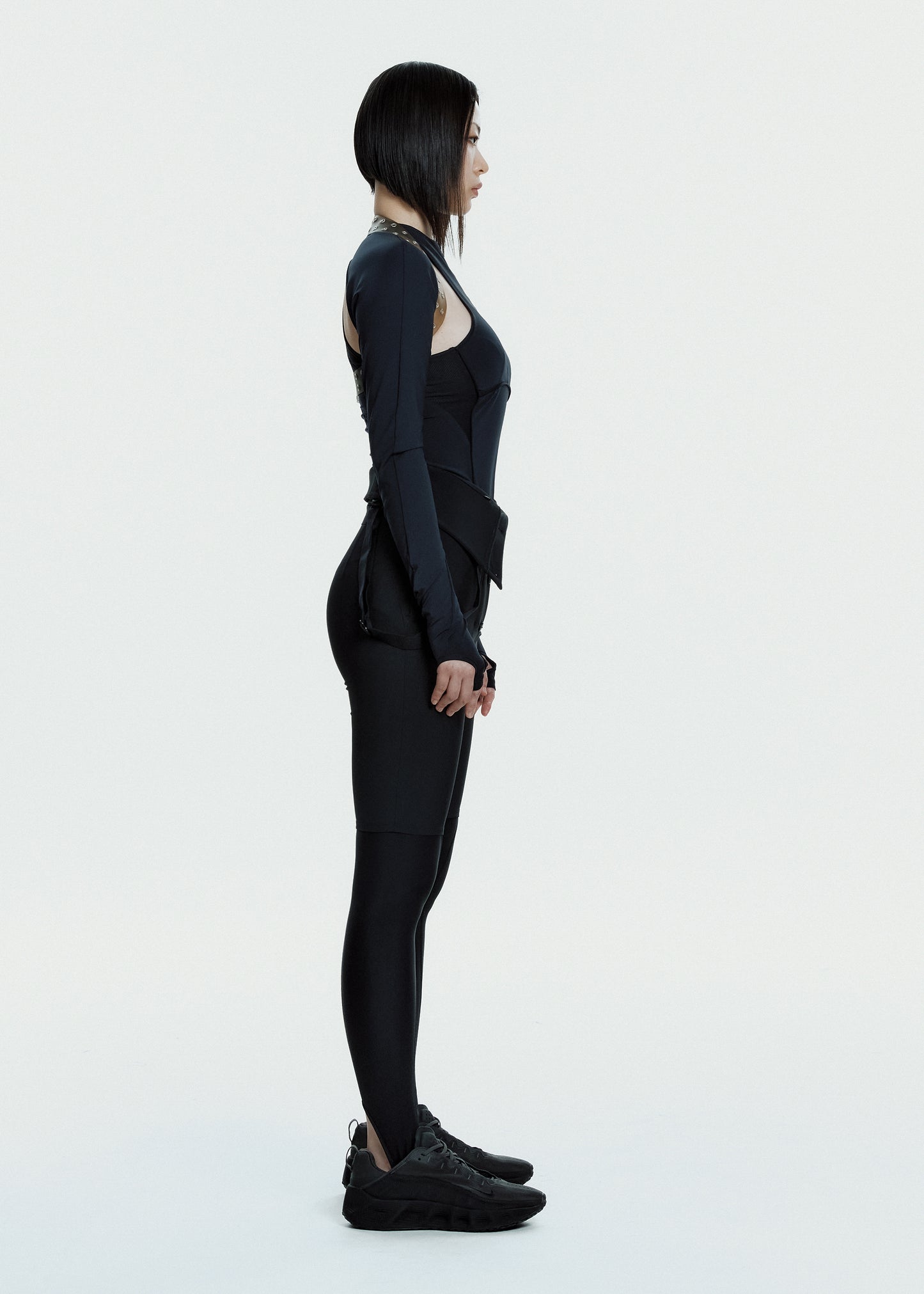 Half-zip Racer Top w/ Harness