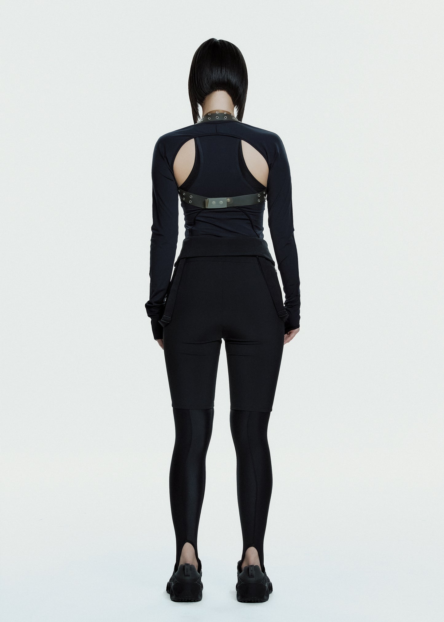 Half-zip Racer Top w/ Harness