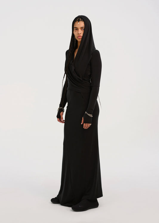 Hooded Long Dress