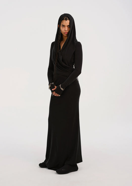 Hooded Long Dress