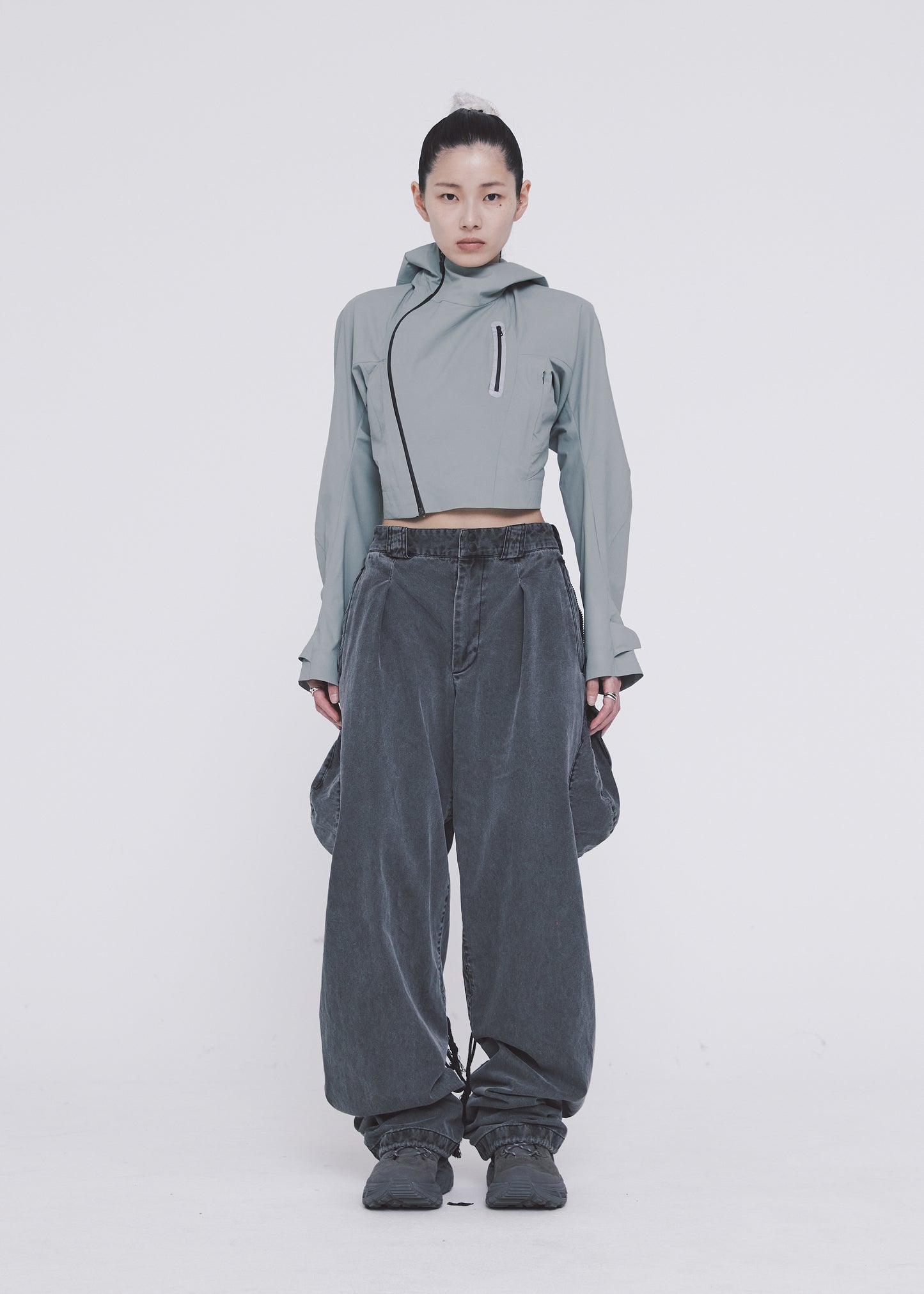 Washed Cargo Pants