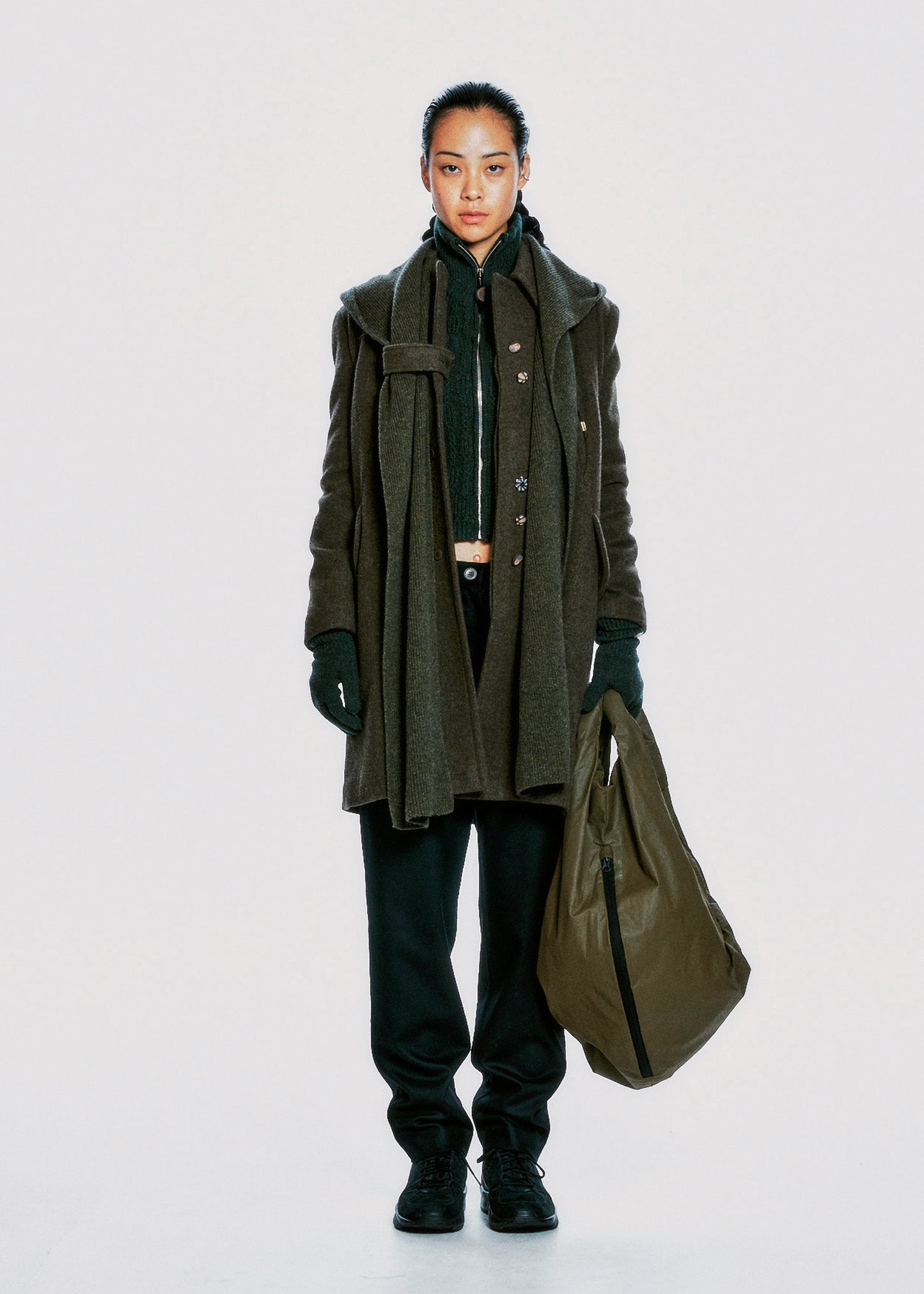 Coat w/ Hood Muffler