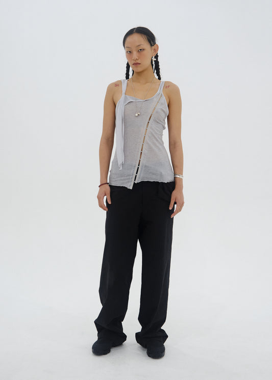 Beaded Strap Top