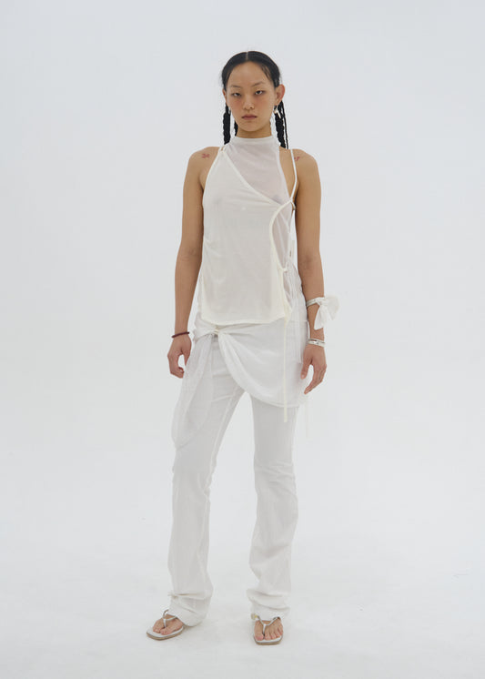 Tie Scarf Pants
