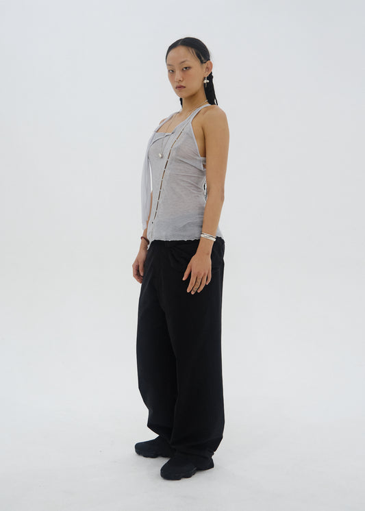 Beaded Strap Top