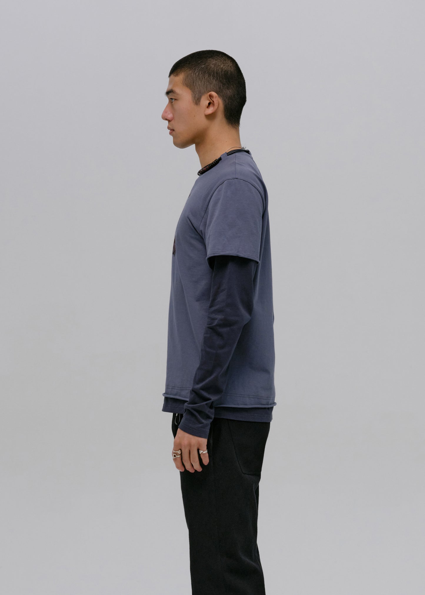 Graphic T-Shirt w/ Necklace