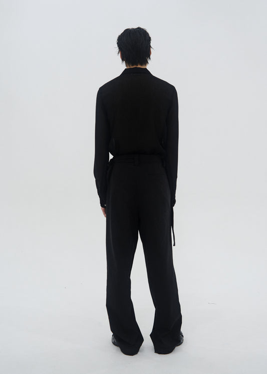 Cotton Pants w/ Waist Bag