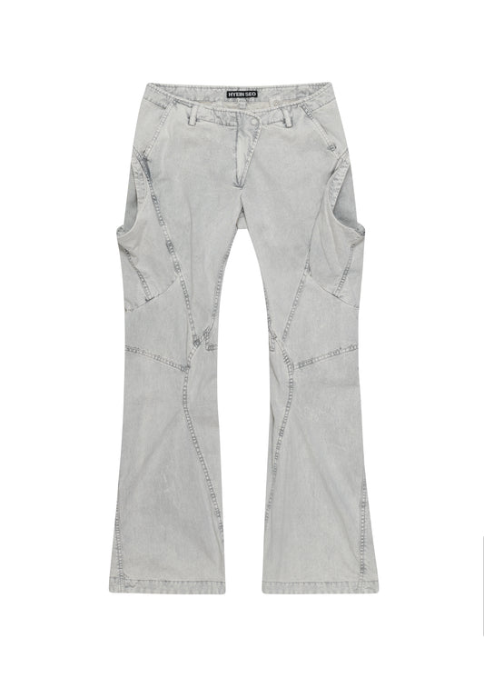 Low-Rise Pocket Pants