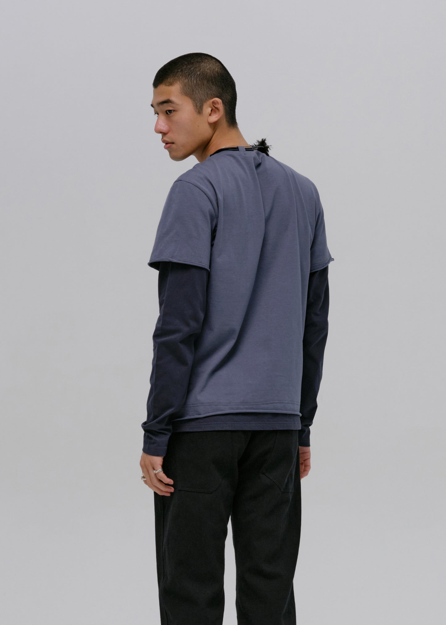 Graphic T-Shirt w/ Necklace
