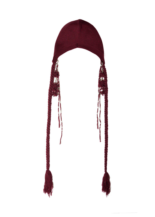 Tassel Charm Beanie