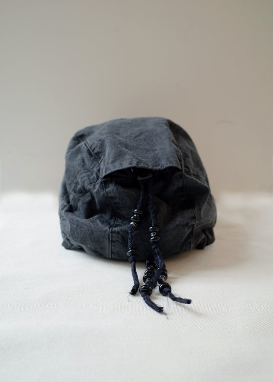 Washed Shirring Cap