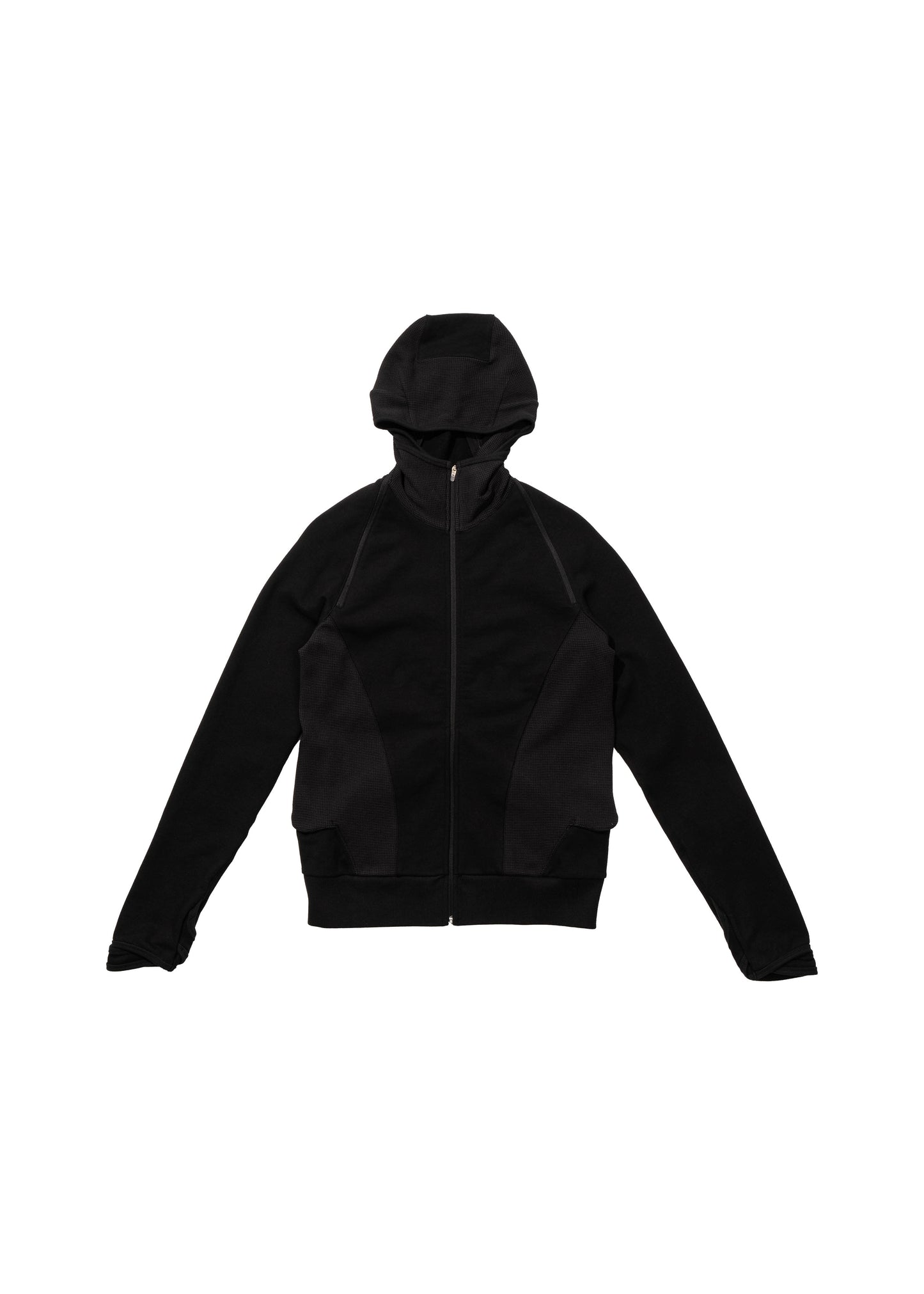 Slashed Zip Hoodie