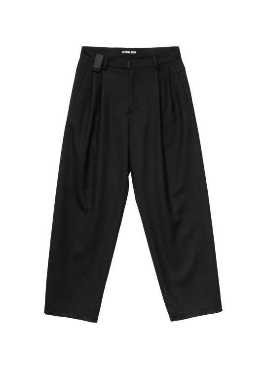 Wool Wide Pants