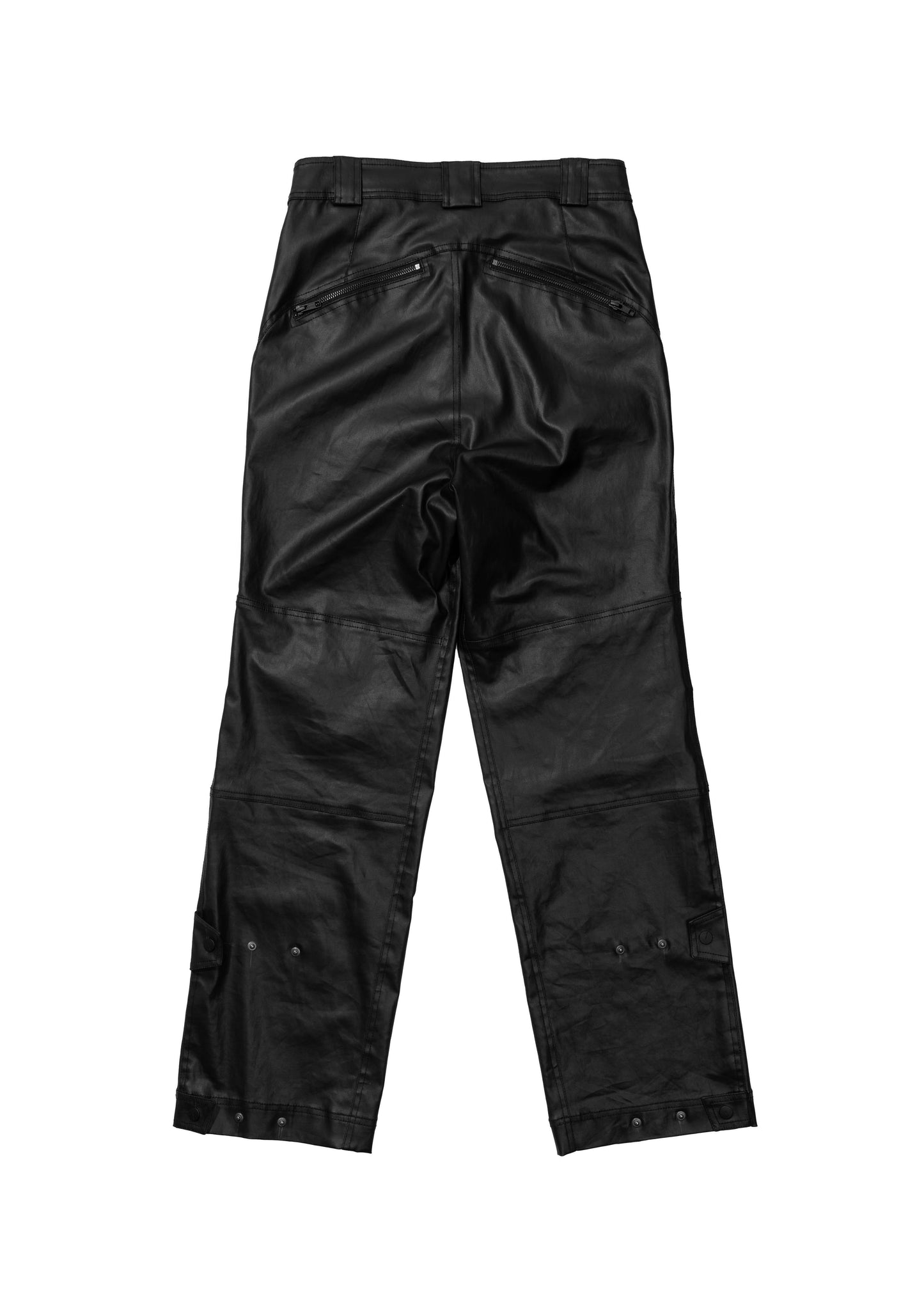 Coated Cotton Rider Pants