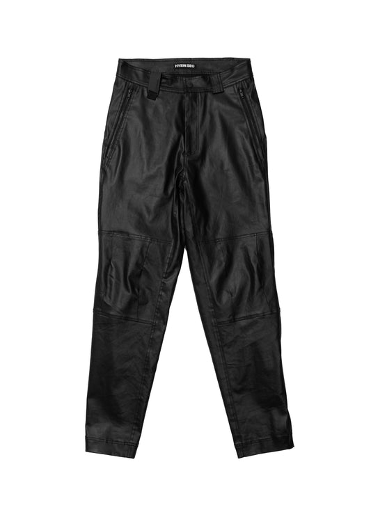 Coated Cotton Rider Pants