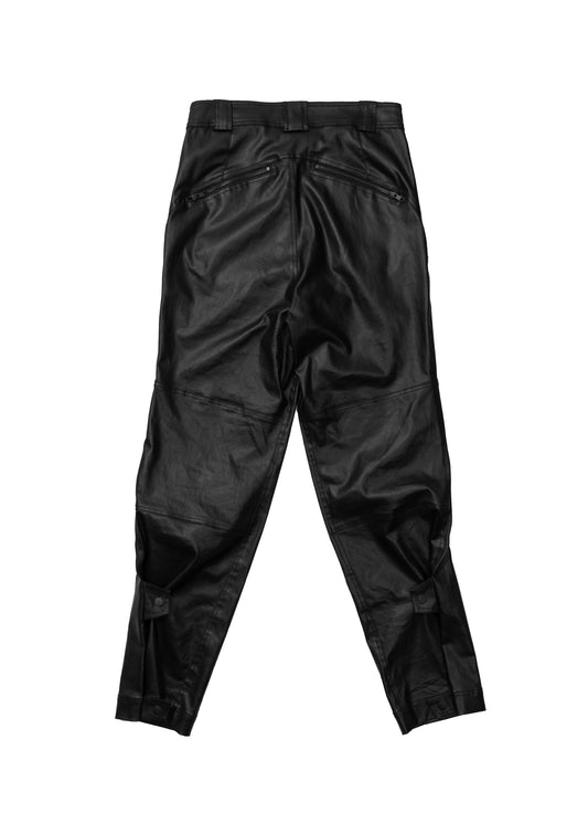 Coated Cotton Rider Pants