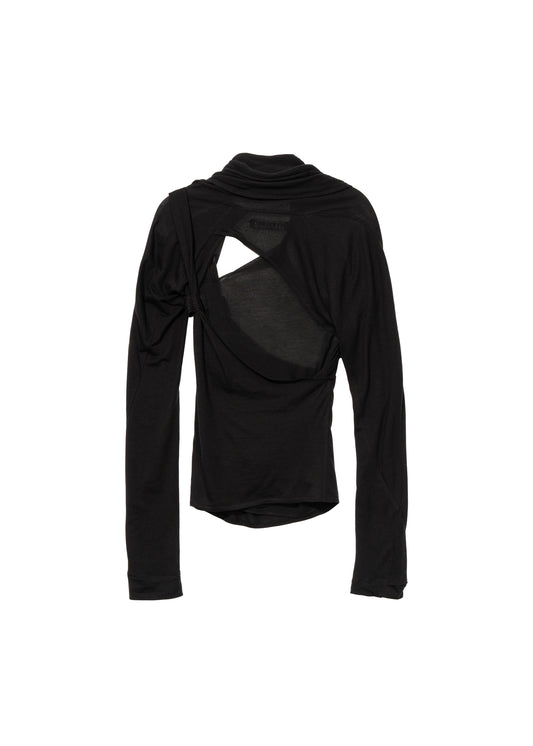 Tied Long Sleeve Top