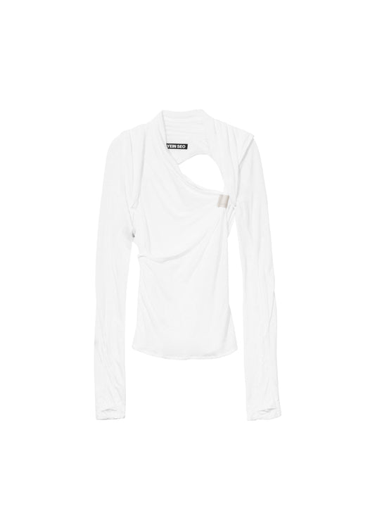 Tied Long Sleeve Top