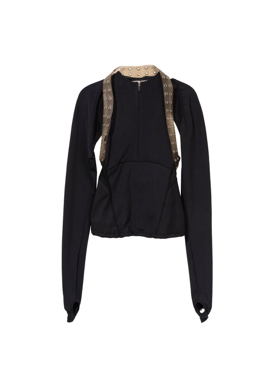 Half-zip Racer Top w/ Harness