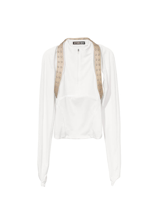 Half-Zip Racer Top w/ Harness
