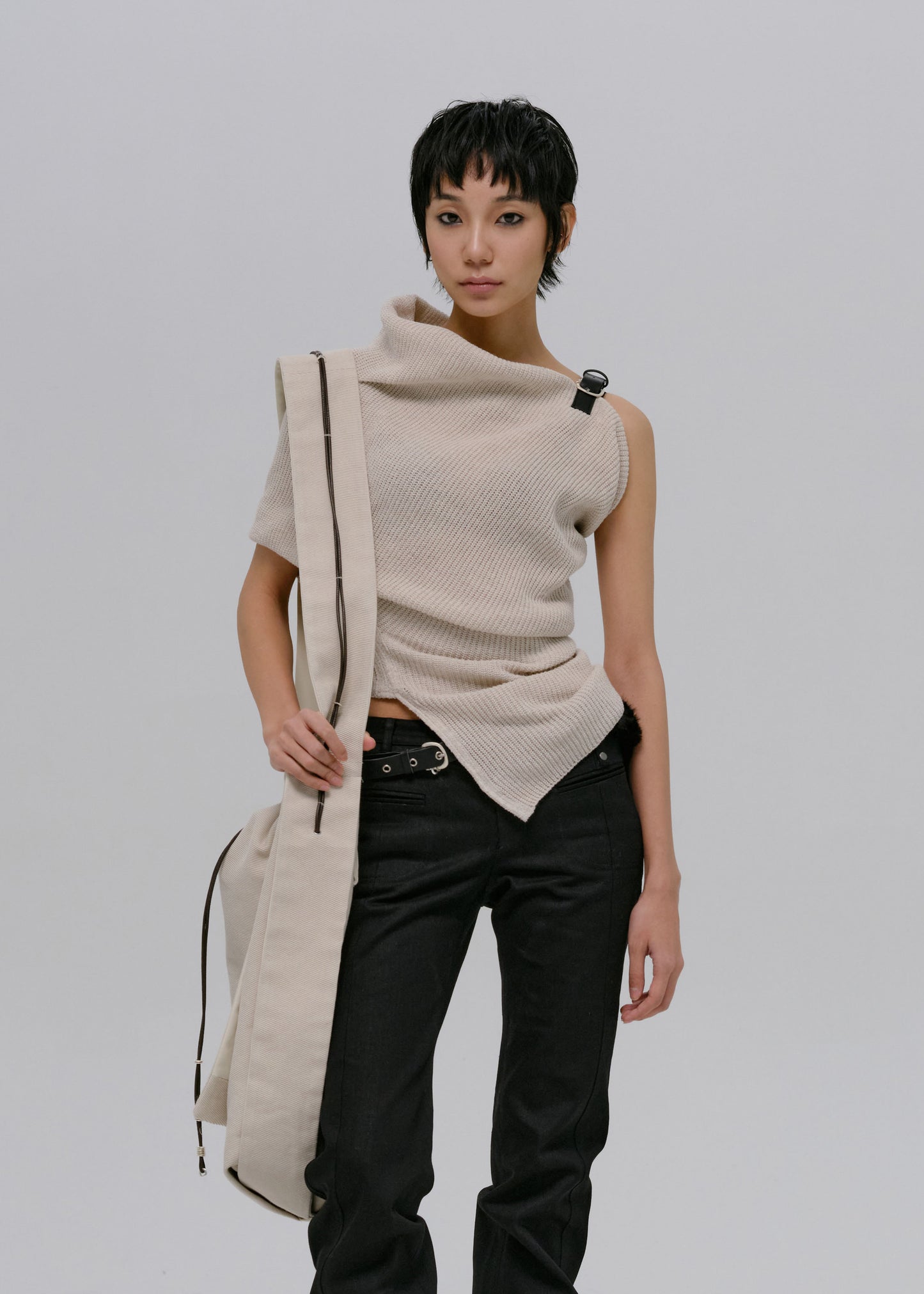 Asymmetric Knit Top