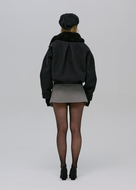 Wool Bomber Jacket