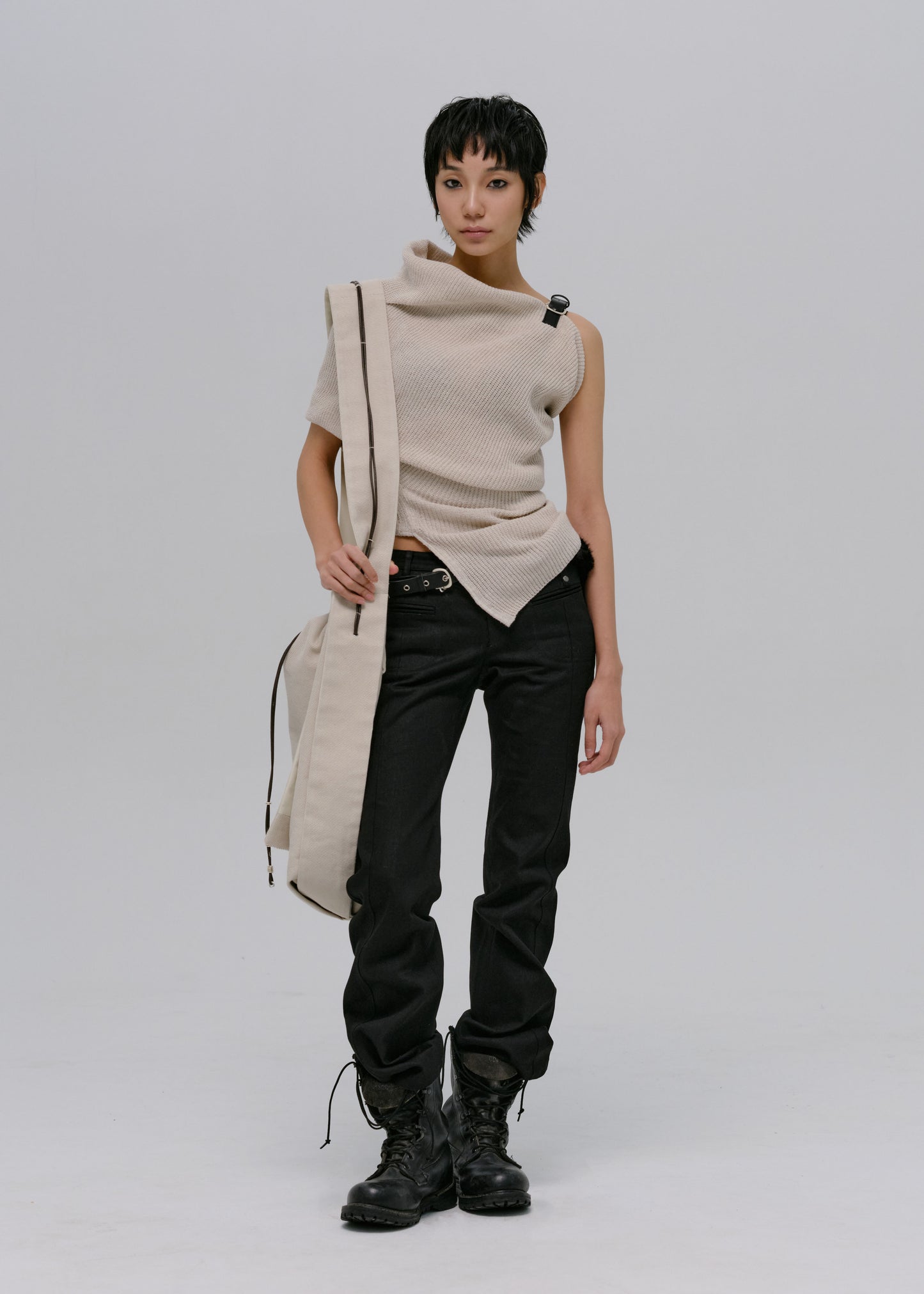 Asymmetric Knit Top