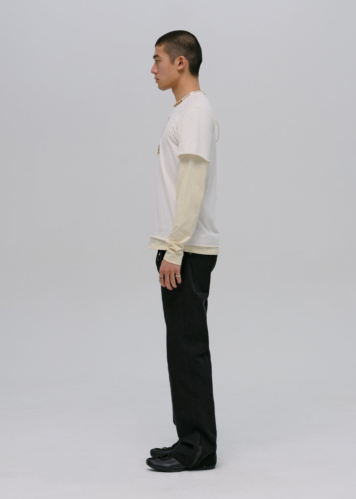 Graphic T-Shirt w/ Necklace
