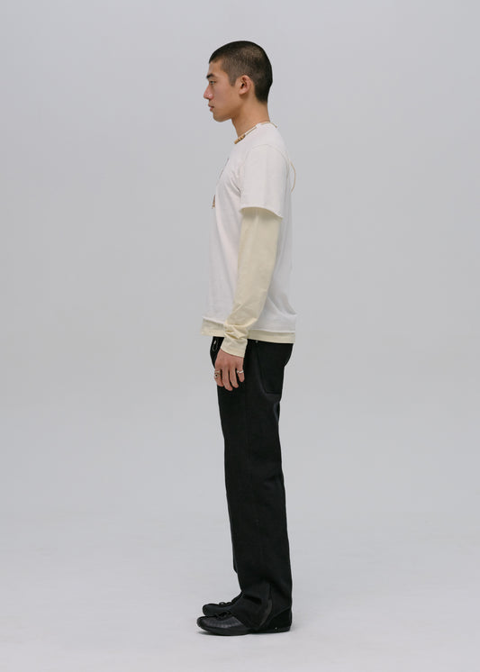 Graphic T-Shirt w/ Necklace