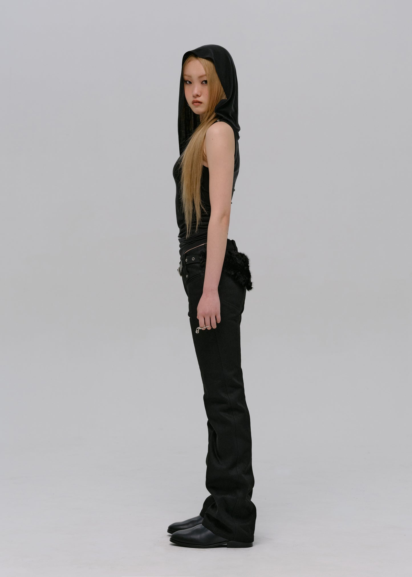 Hooded Sleeveless
