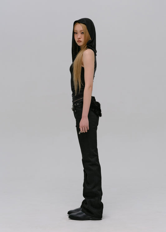 Hooded Sleeveless