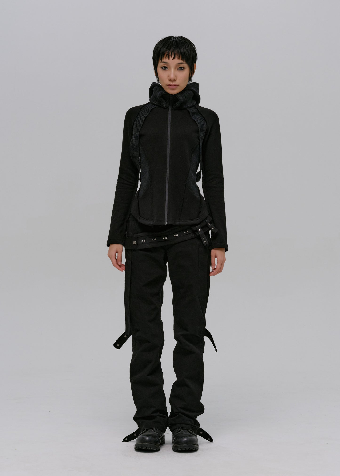 Slashed Zip Jacket