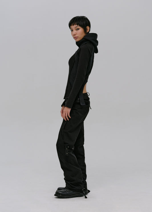 Slashed Zip Jacket
