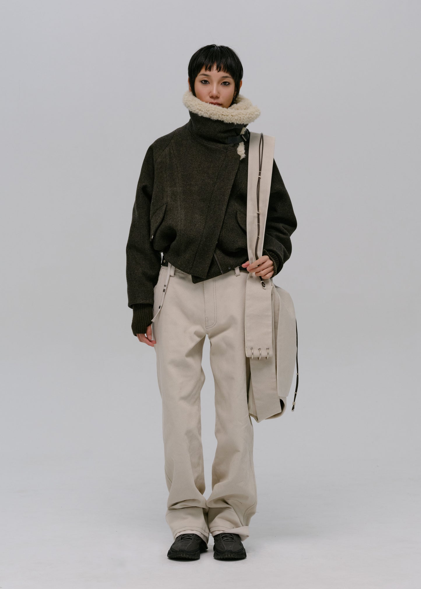 Wool Bomber Jacket <Sept. 10>