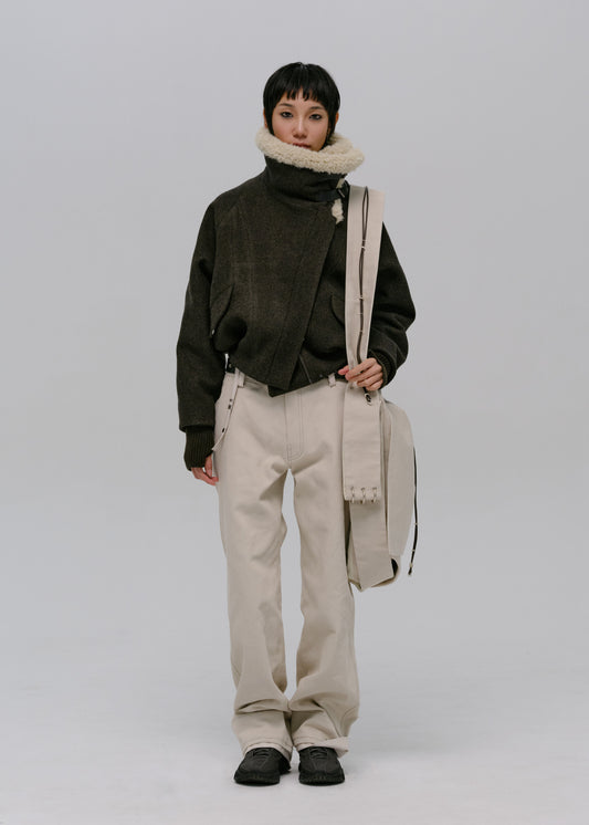 Wool Bomber Jacket
