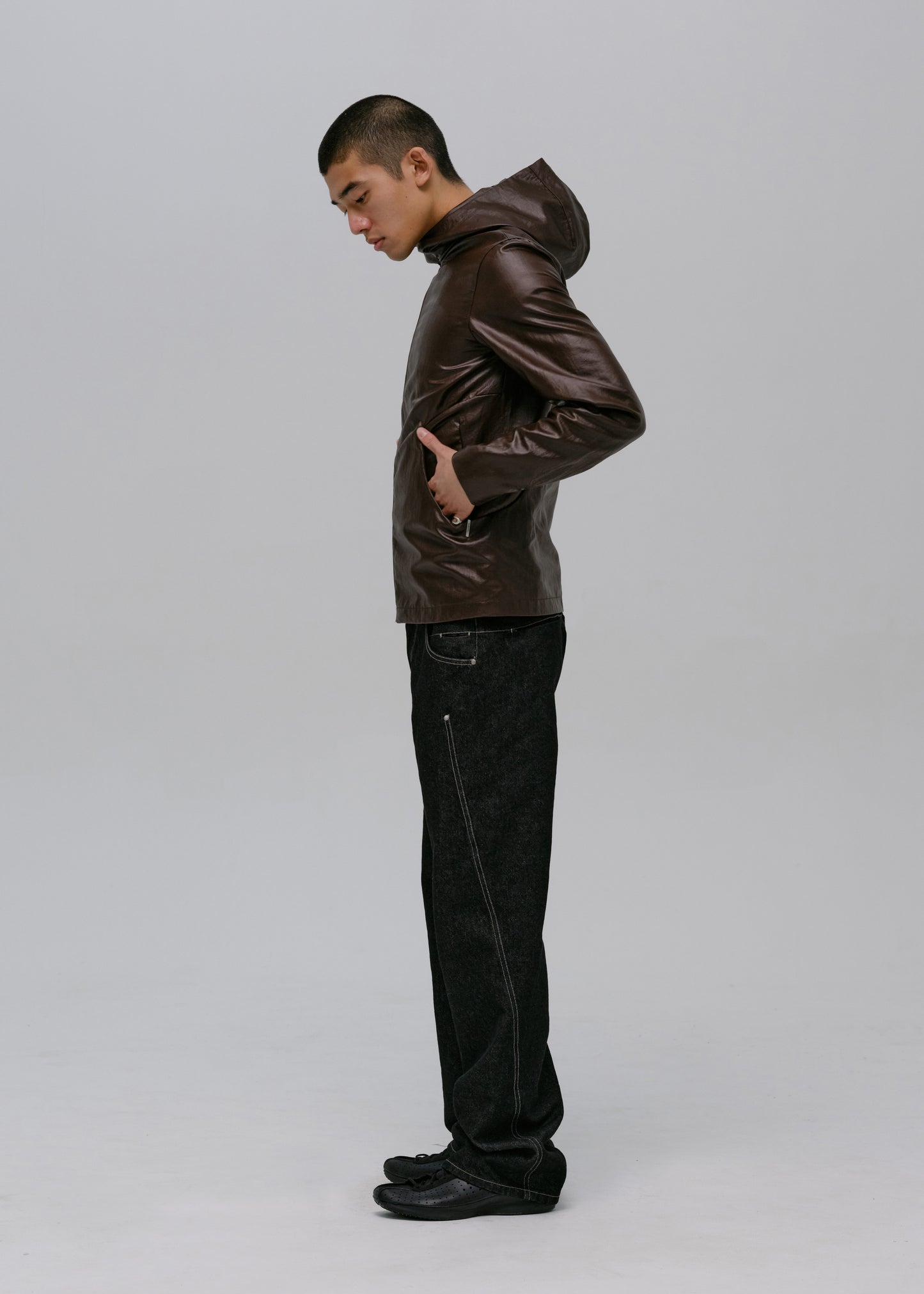 Denim Pants w/ String Belt