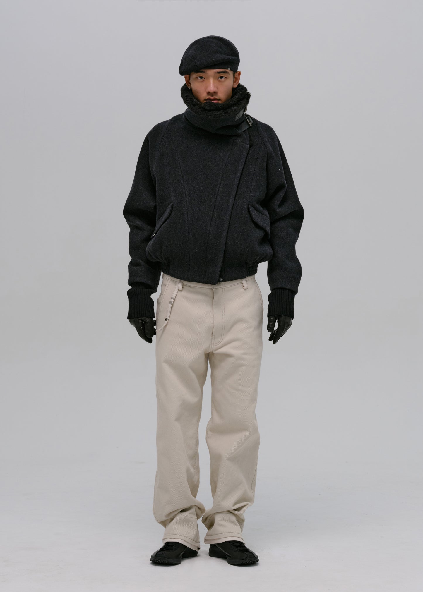 Wool Bomber Jacket <Sept. 10>