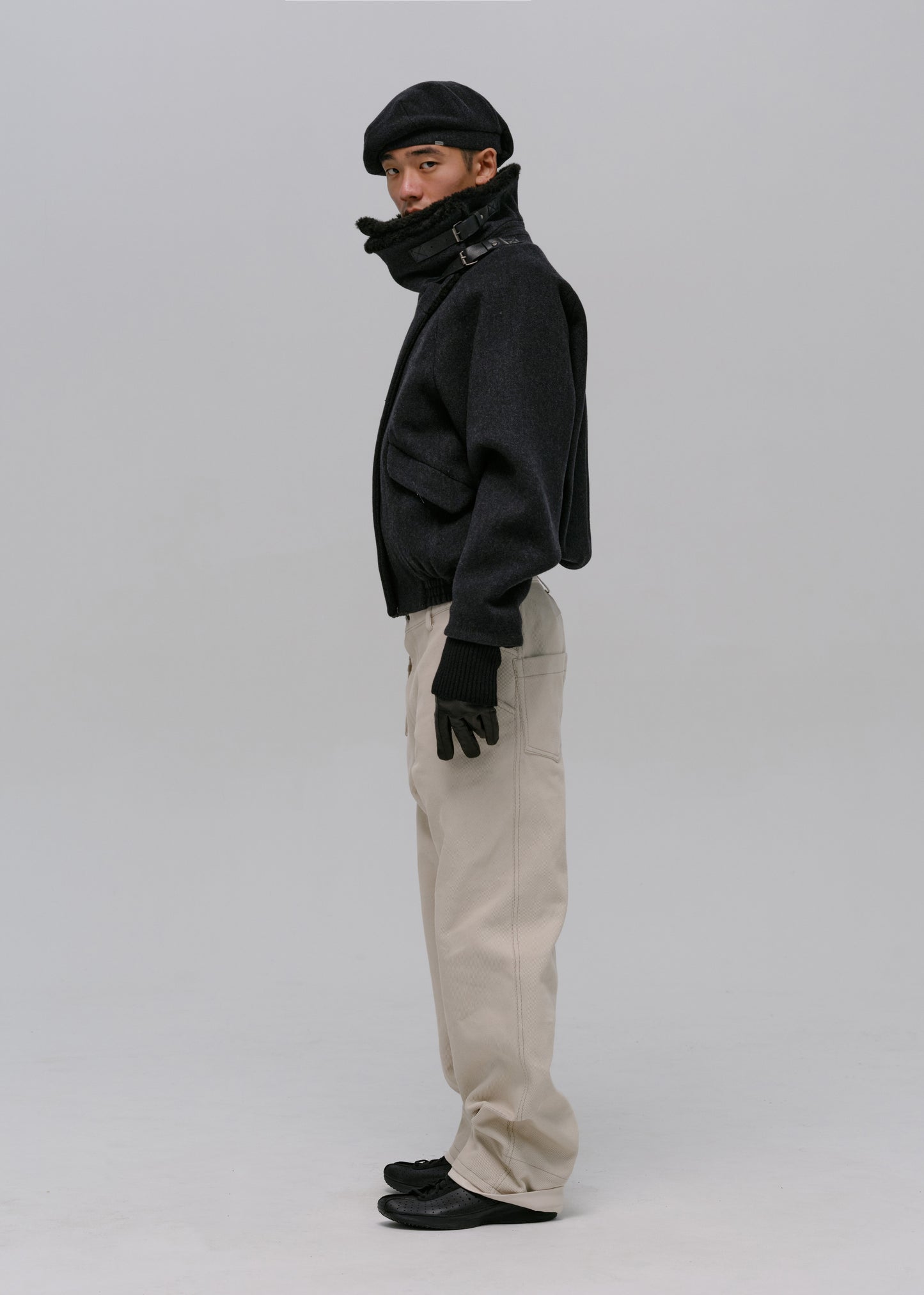 Wool Bomber Jacket <Sept. 10>