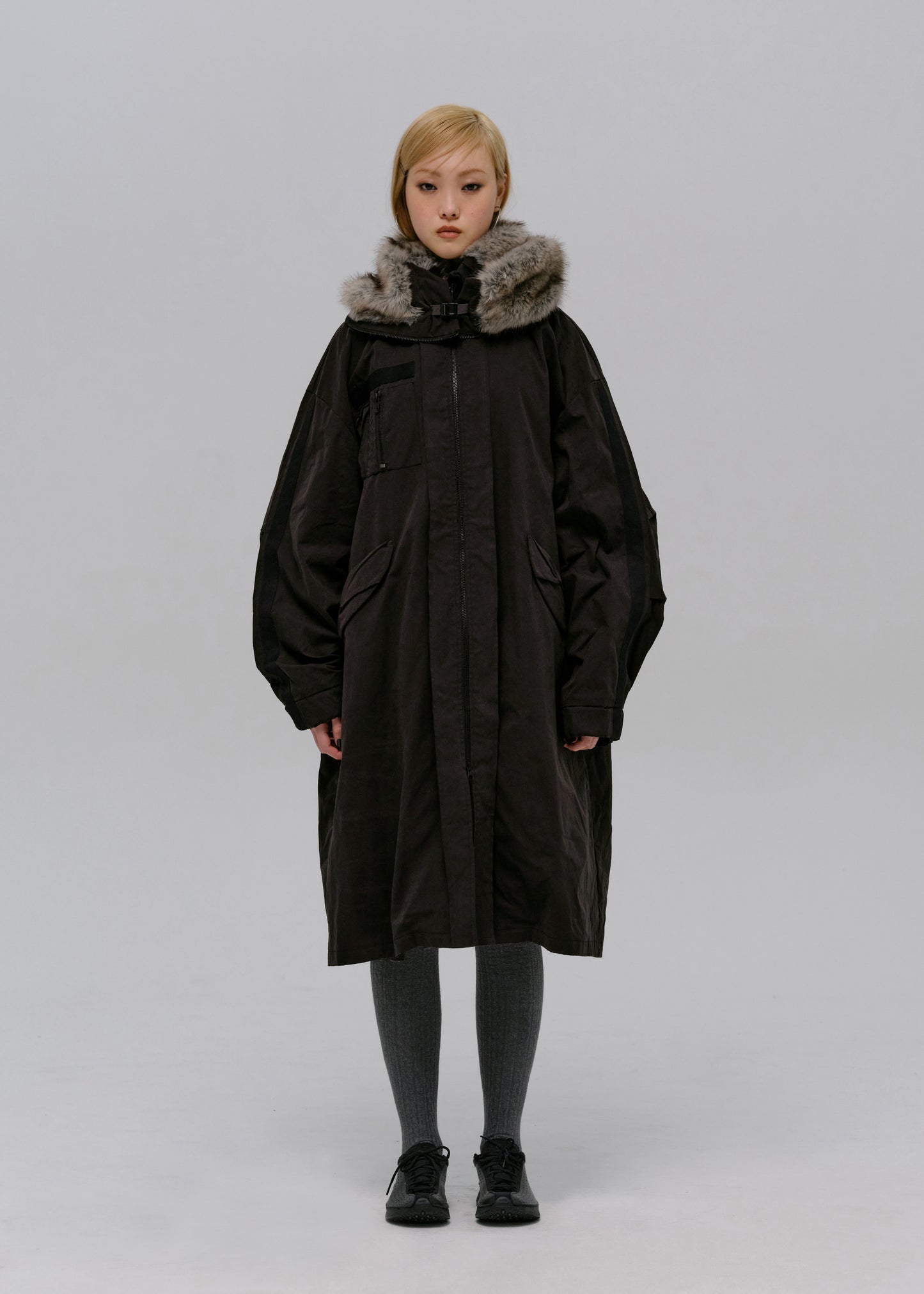 Field Parka w/ Detachable Fur Hoodie