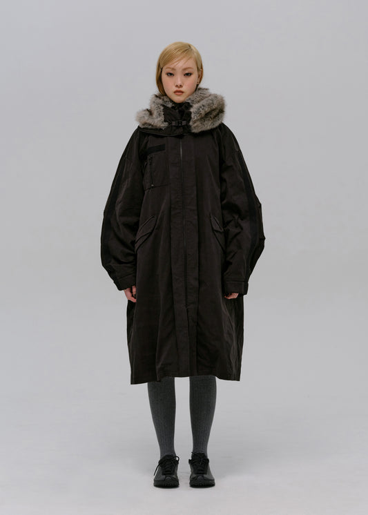 Field Parka w/ Detachable Fur Hoodie