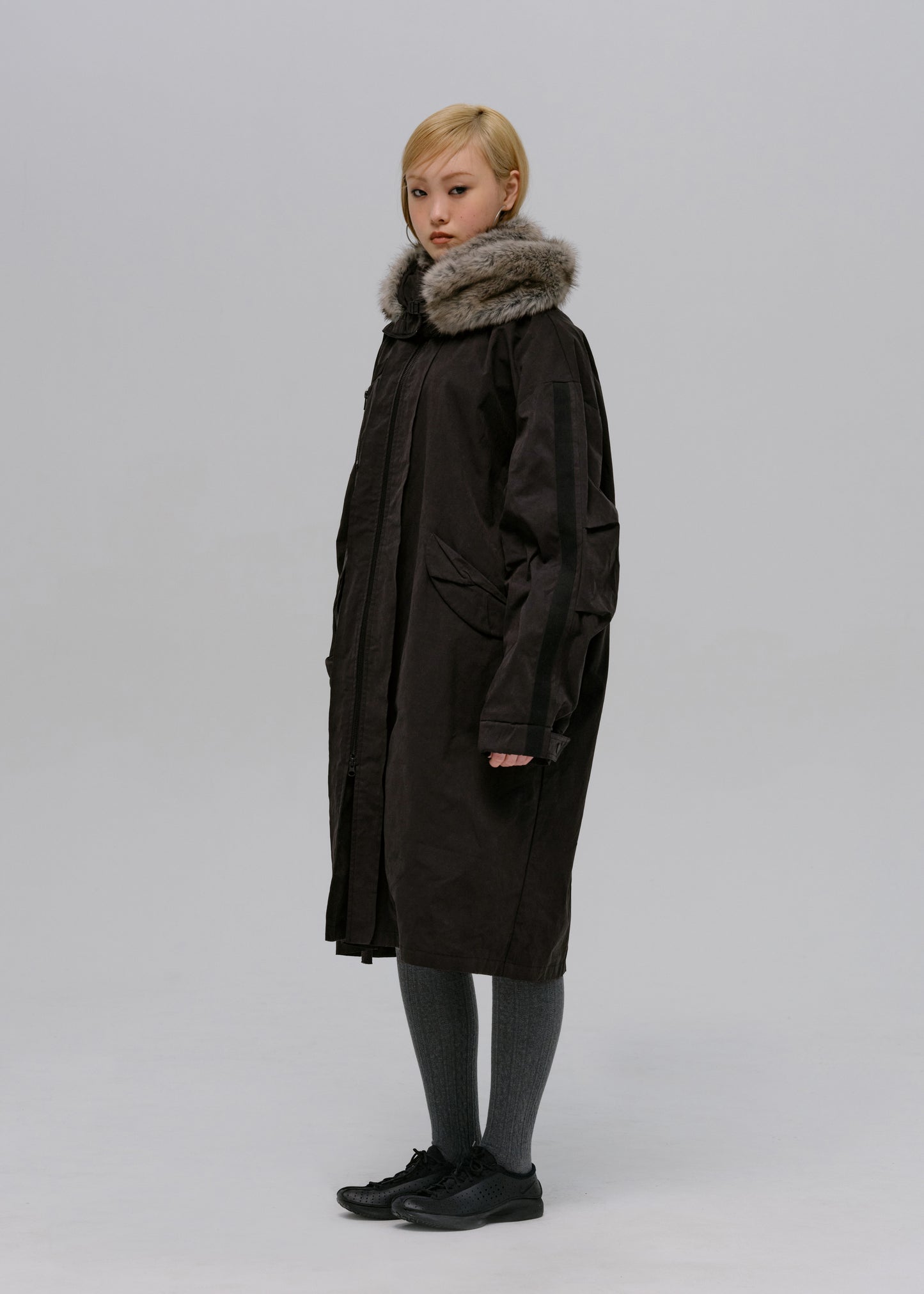 Field Parka w/ Detachable Fur Hoodie