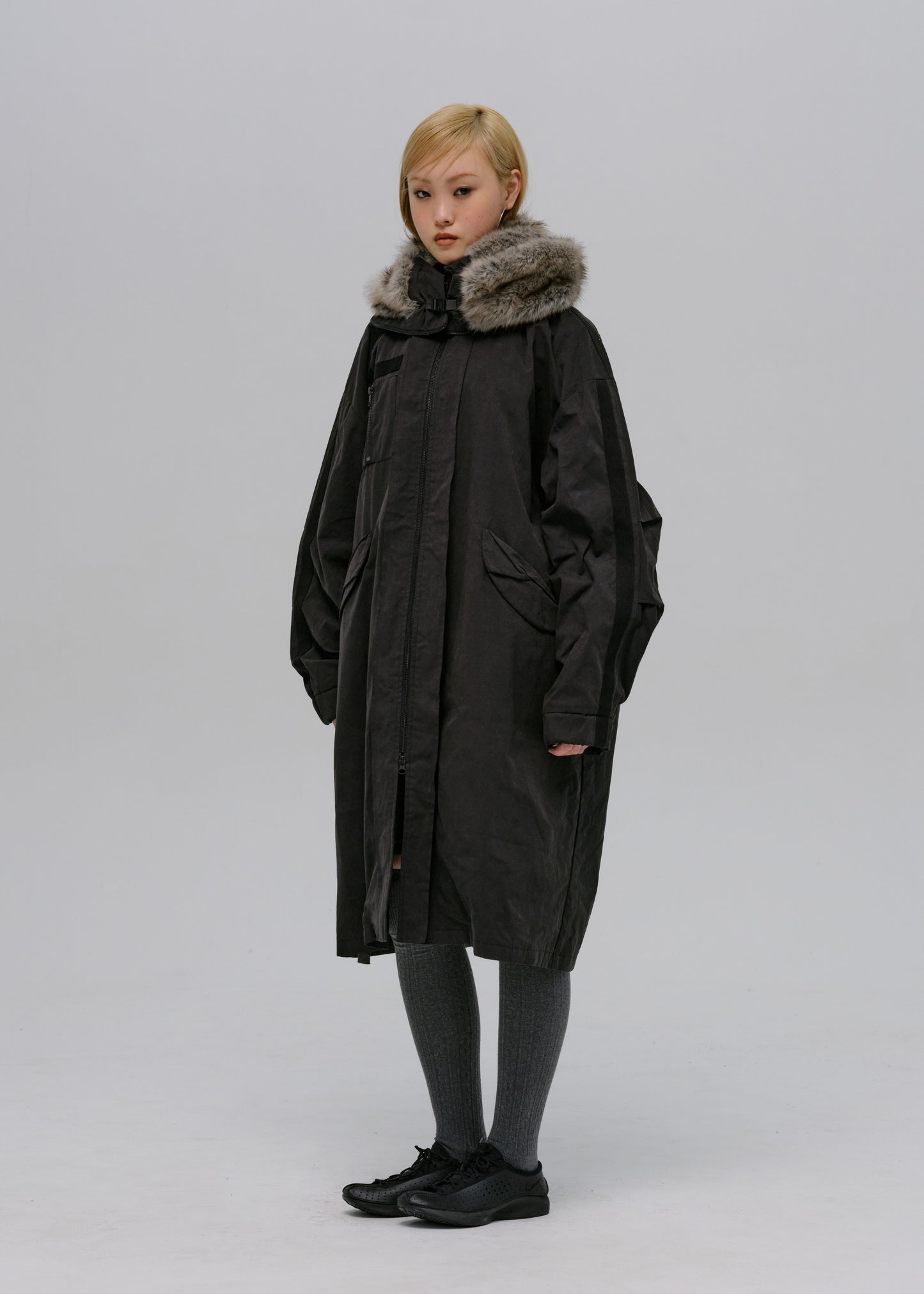 Field Parka w/ Detachable Fur Hoodie