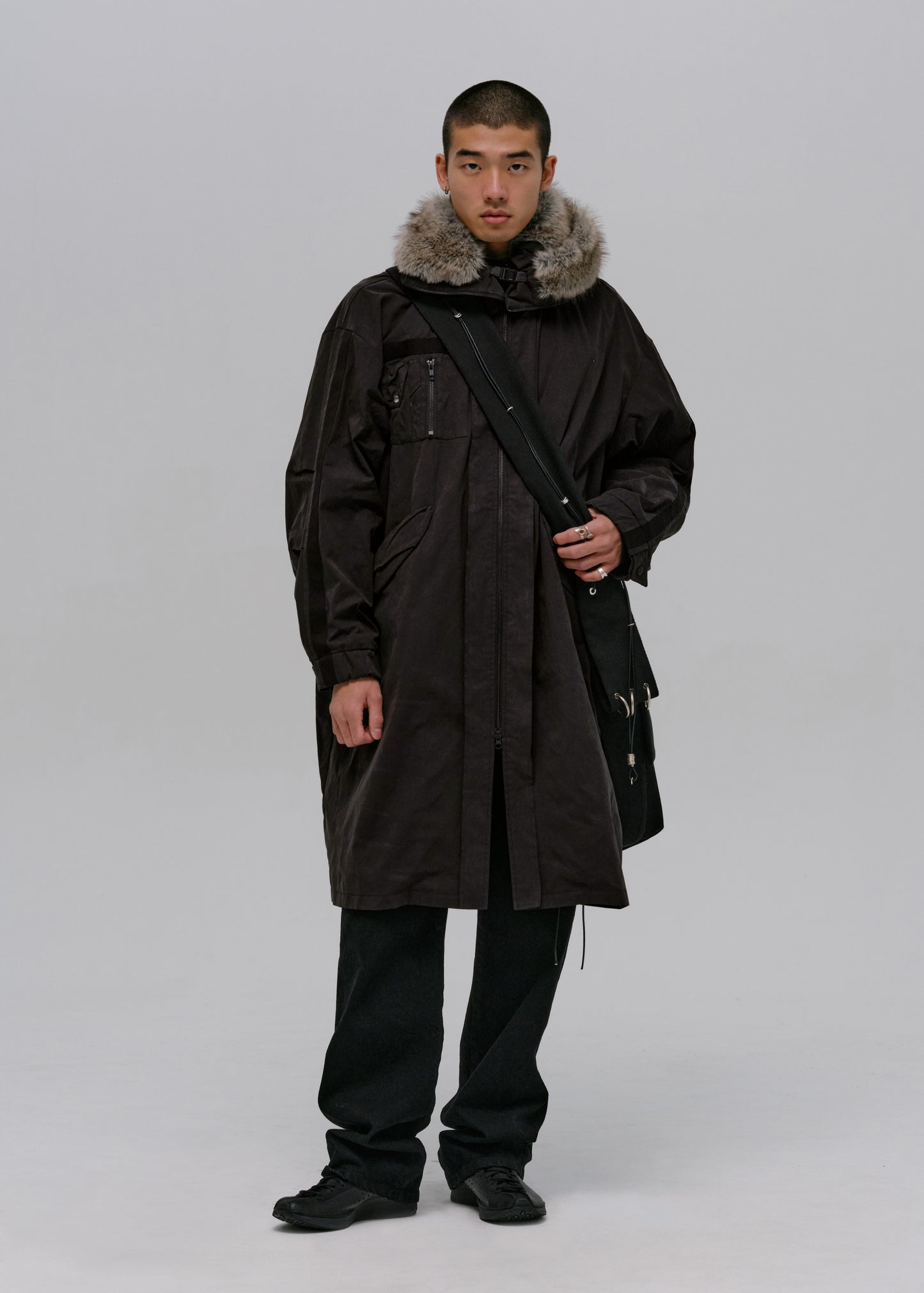 Field Parka w/ Detachable Fur Hoodie